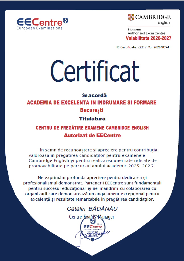 CertificatAcademie
